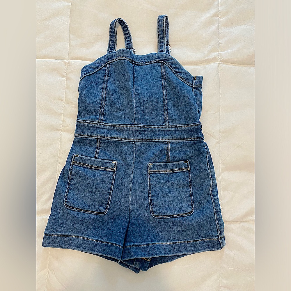 Abercrombie Kids Denim Romper